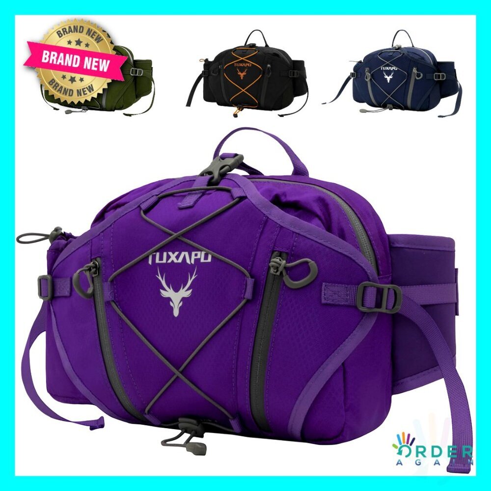 Waist Pack Running Belt Bag Adjustable Waterproof Outdoor Travel Festival